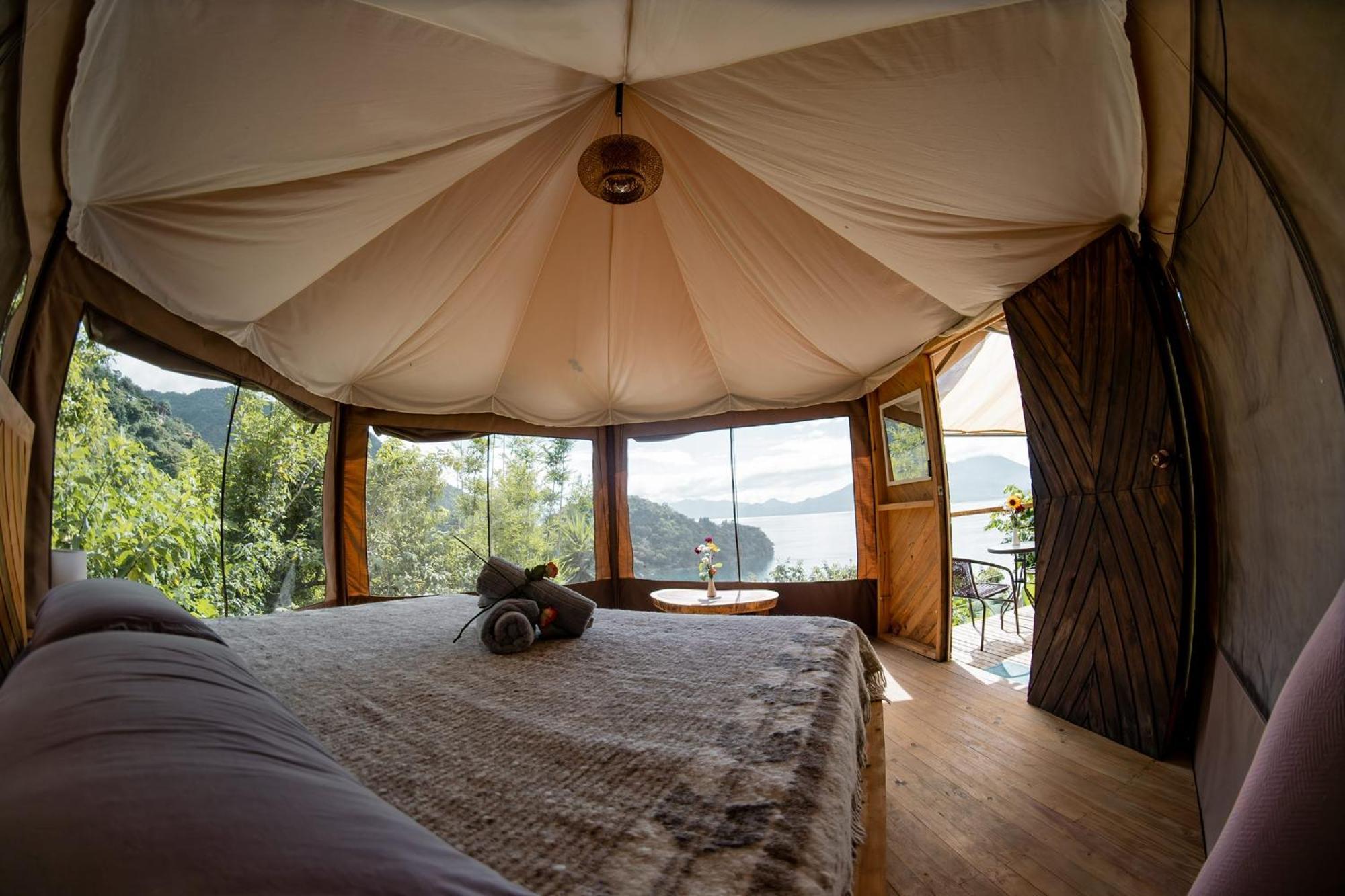 Fuego Atitlan Eco-Hotel San Marcos La Laguna Buitenkant foto