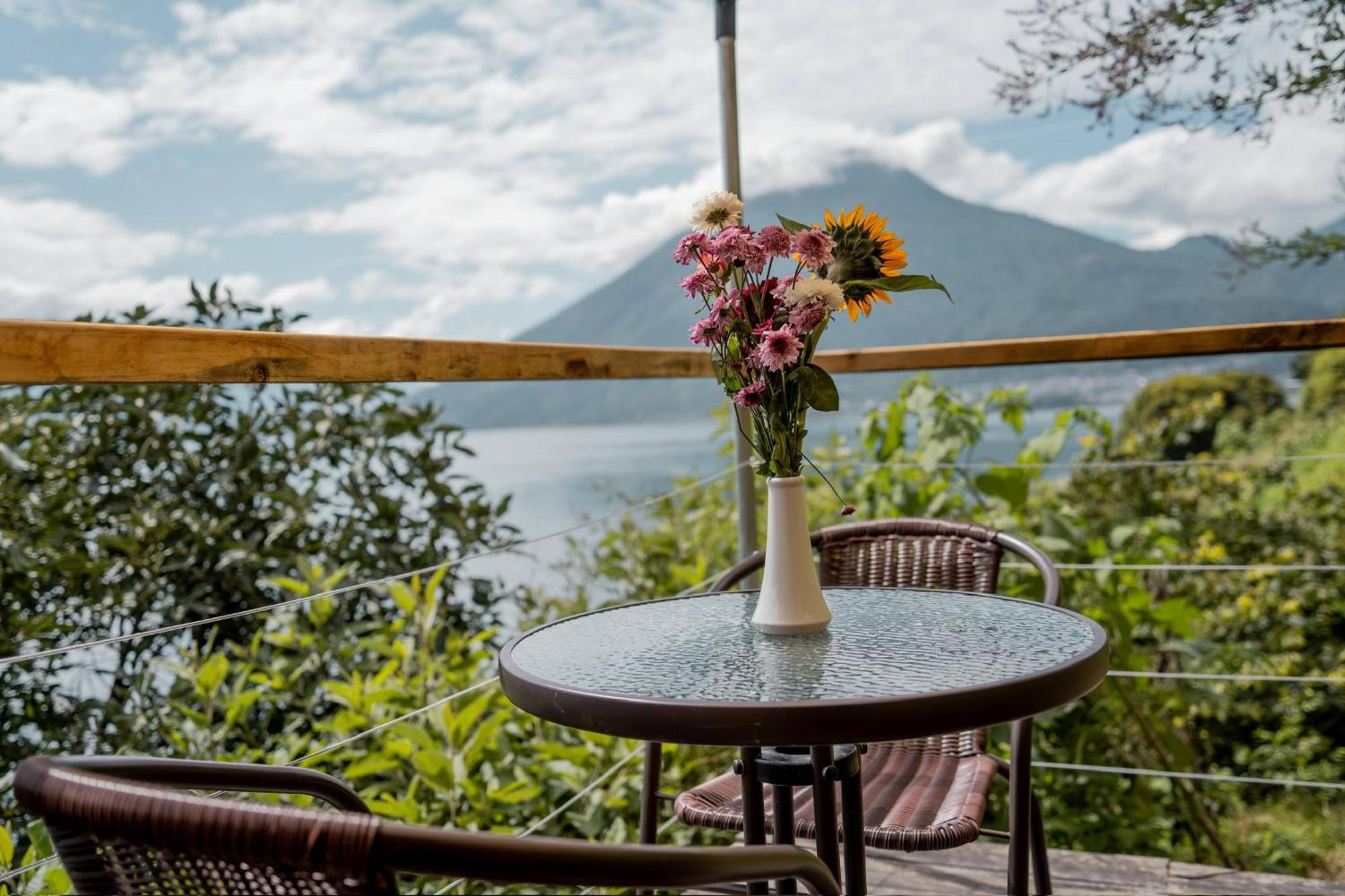 Fuego Atitlan Eco-Hotel San Marcos La Laguna Buitenkant foto