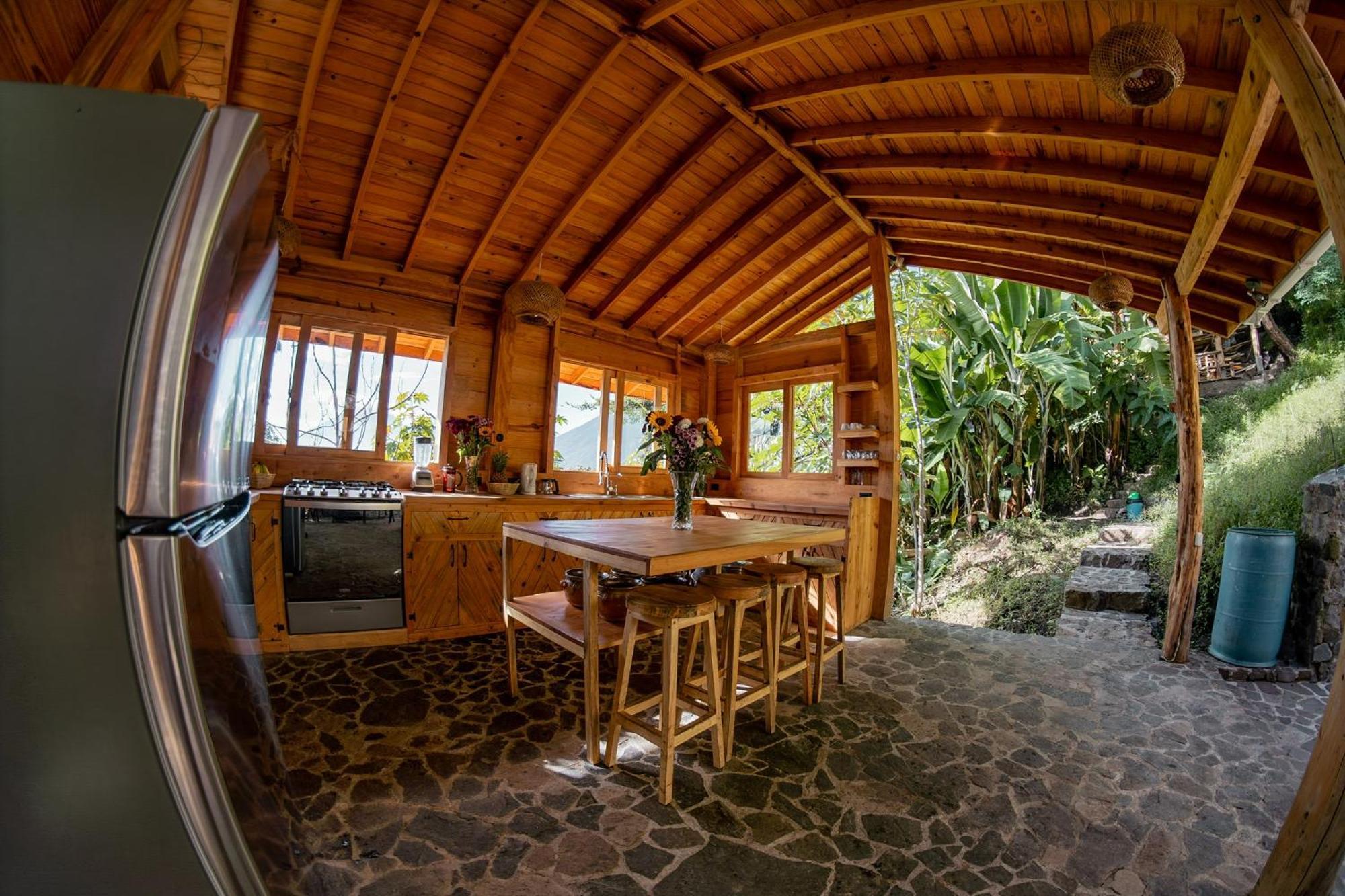 Fuego Atitlan Eco-Hotel San Marcos La Laguna Buitenkant foto