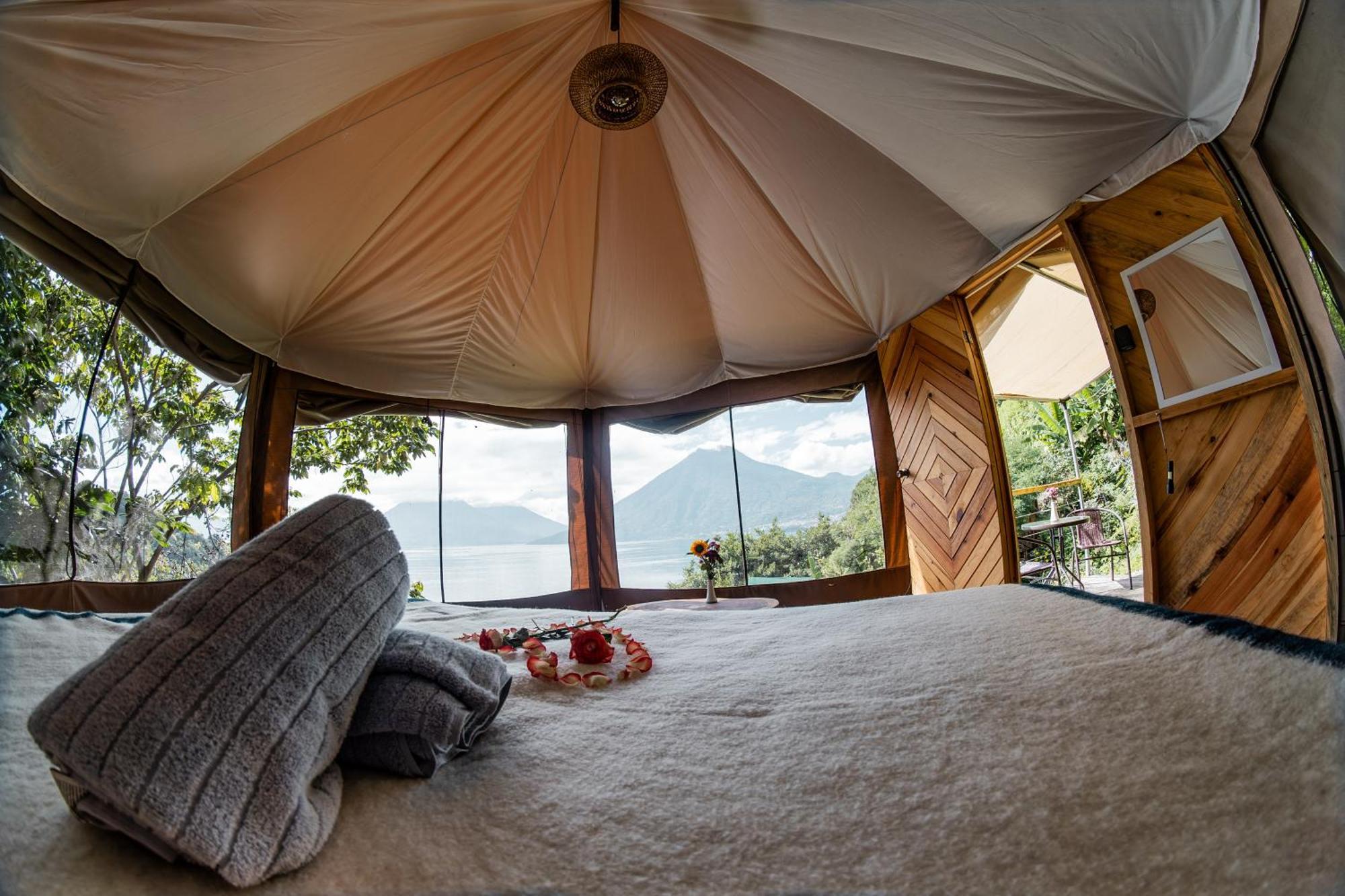 Fuego Atitlan Eco-Hotel San Marcos La Laguna Buitenkant foto