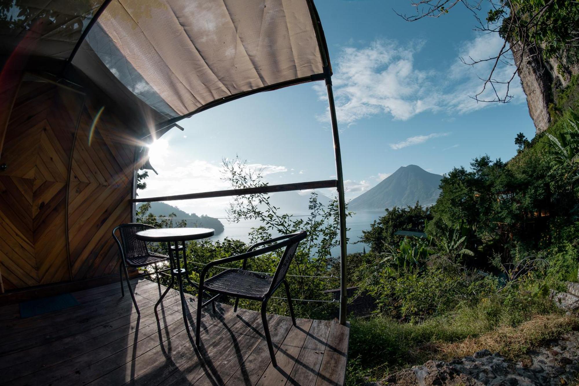 Fuego Atitlan Eco-Hotel San Marcos La Laguna Buitenkant foto