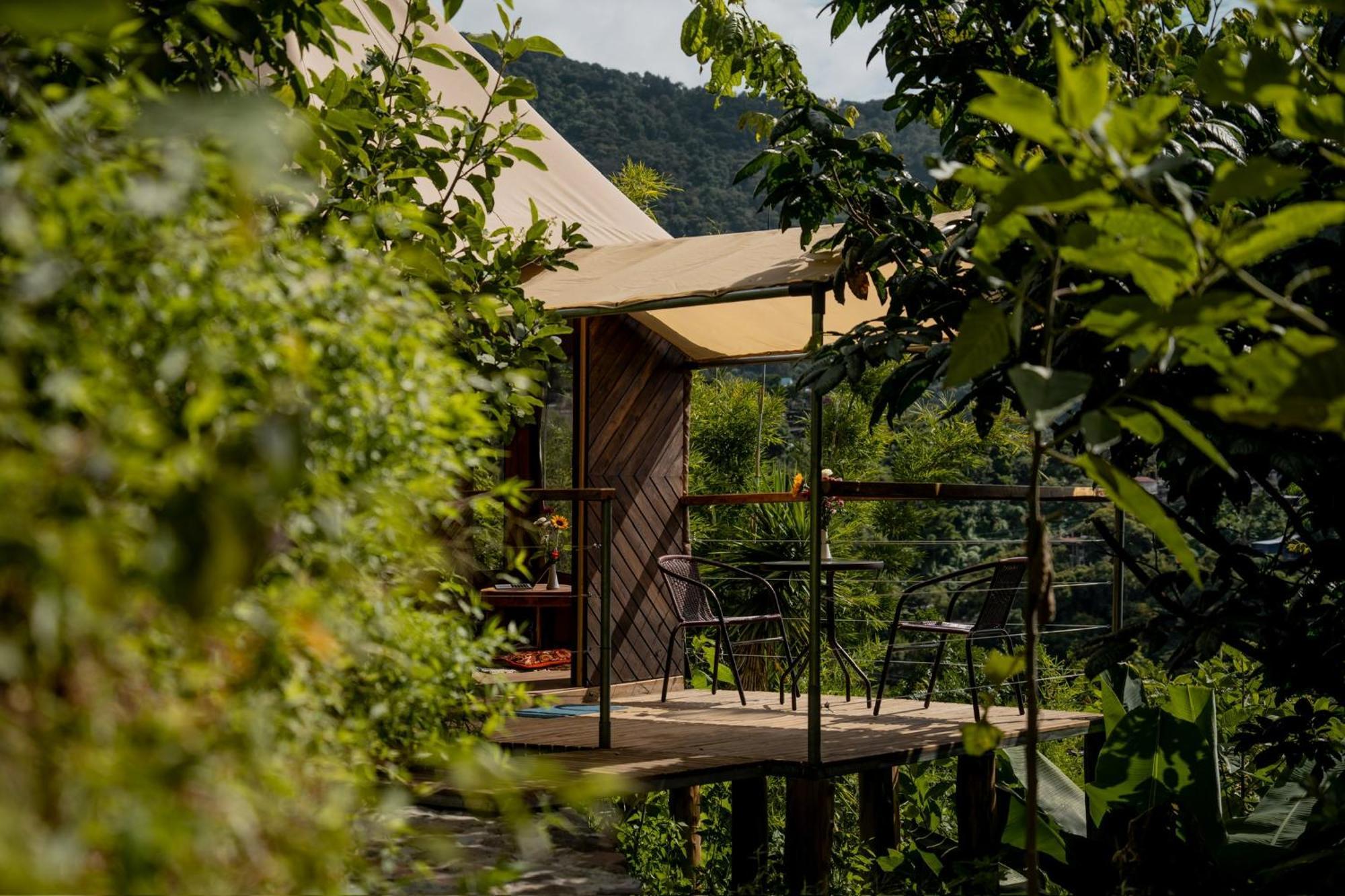 Fuego Atitlan Eco-Hotel San Marcos La Laguna Buitenkant foto
