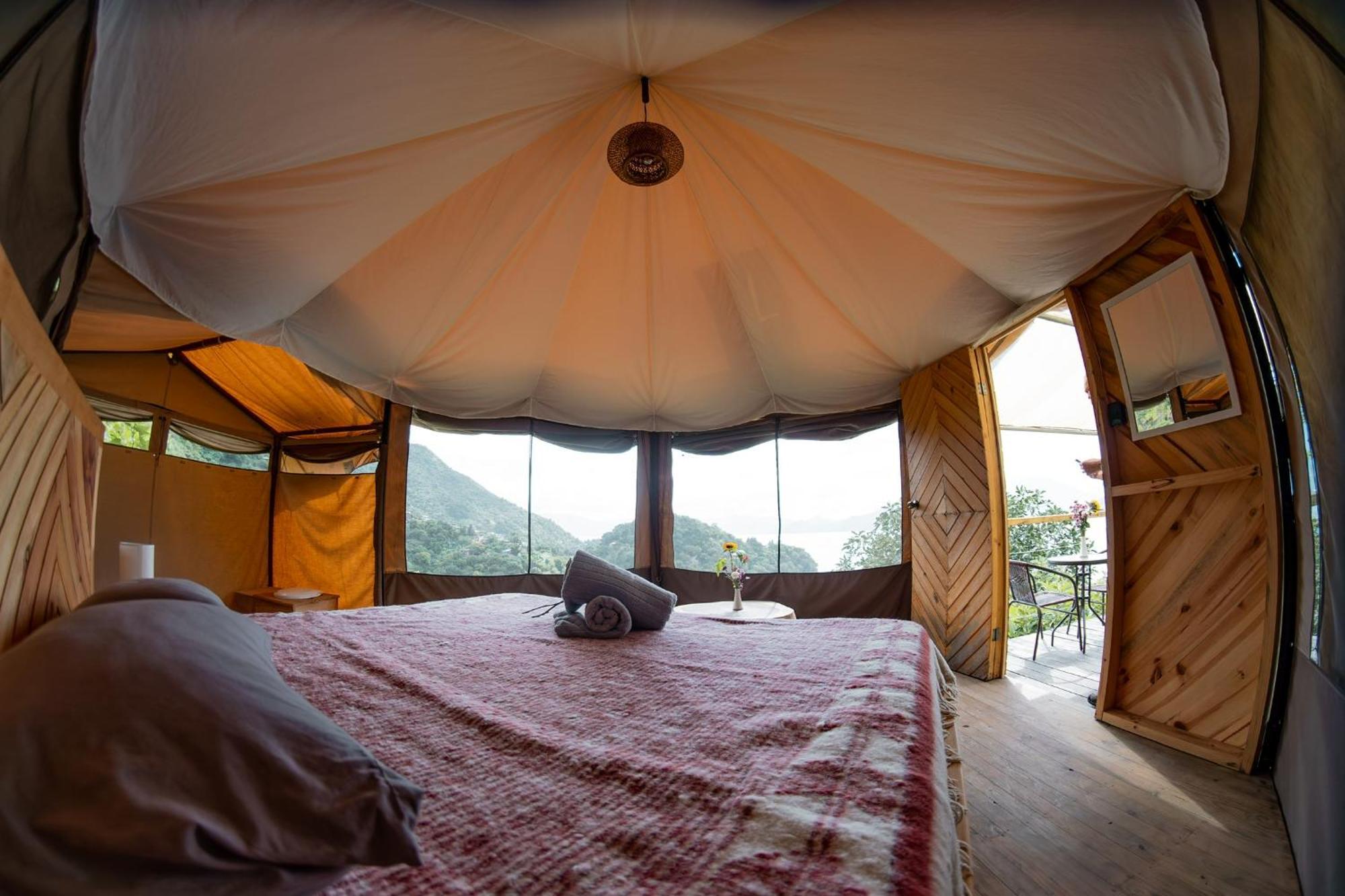 Fuego Atitlan Eco-Hotel San Marcos La Laguna Buitenkant foto