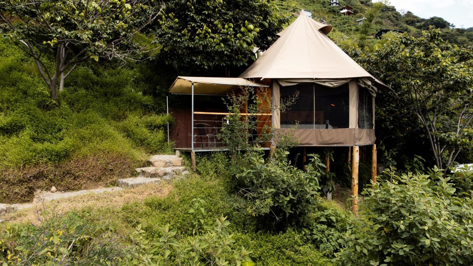 Fuego Atitlan Eco-Hotel San Marcos La Laguna Buitenkant foto