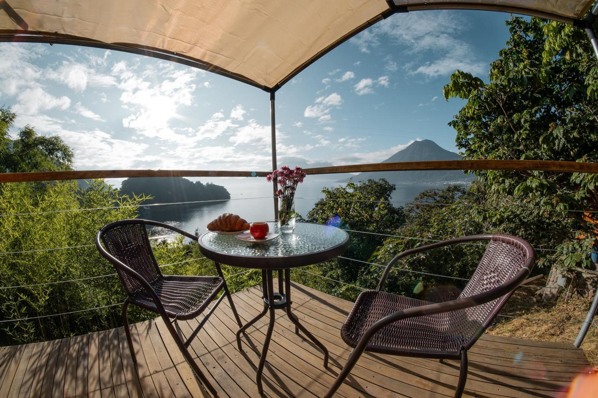 Fuego Atitlan Eco-Hotel San Marcos La Laguna Buitenkant foto