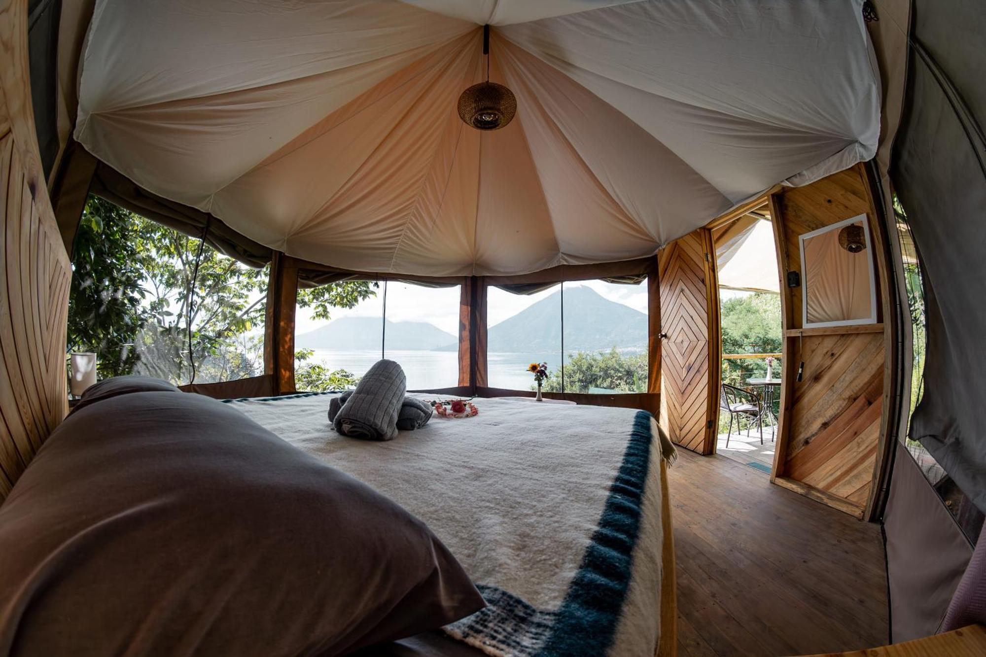 Fuego Atitlan Eco-Hotel San Marcos La Laguna Buitenkant foto