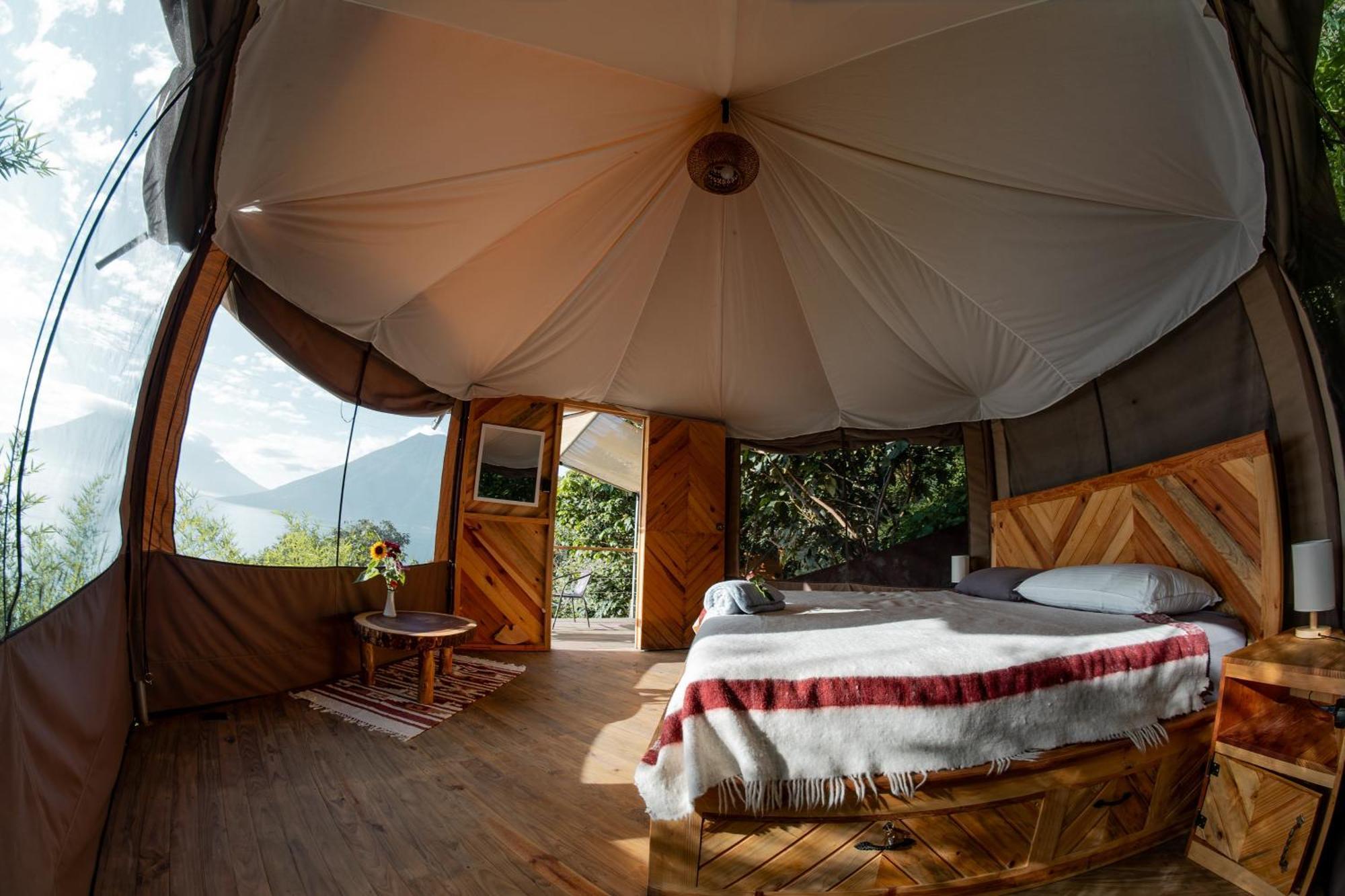 Fuego Atitlan Eco-Hotel San Marcos La Laguna Buitenkant foto