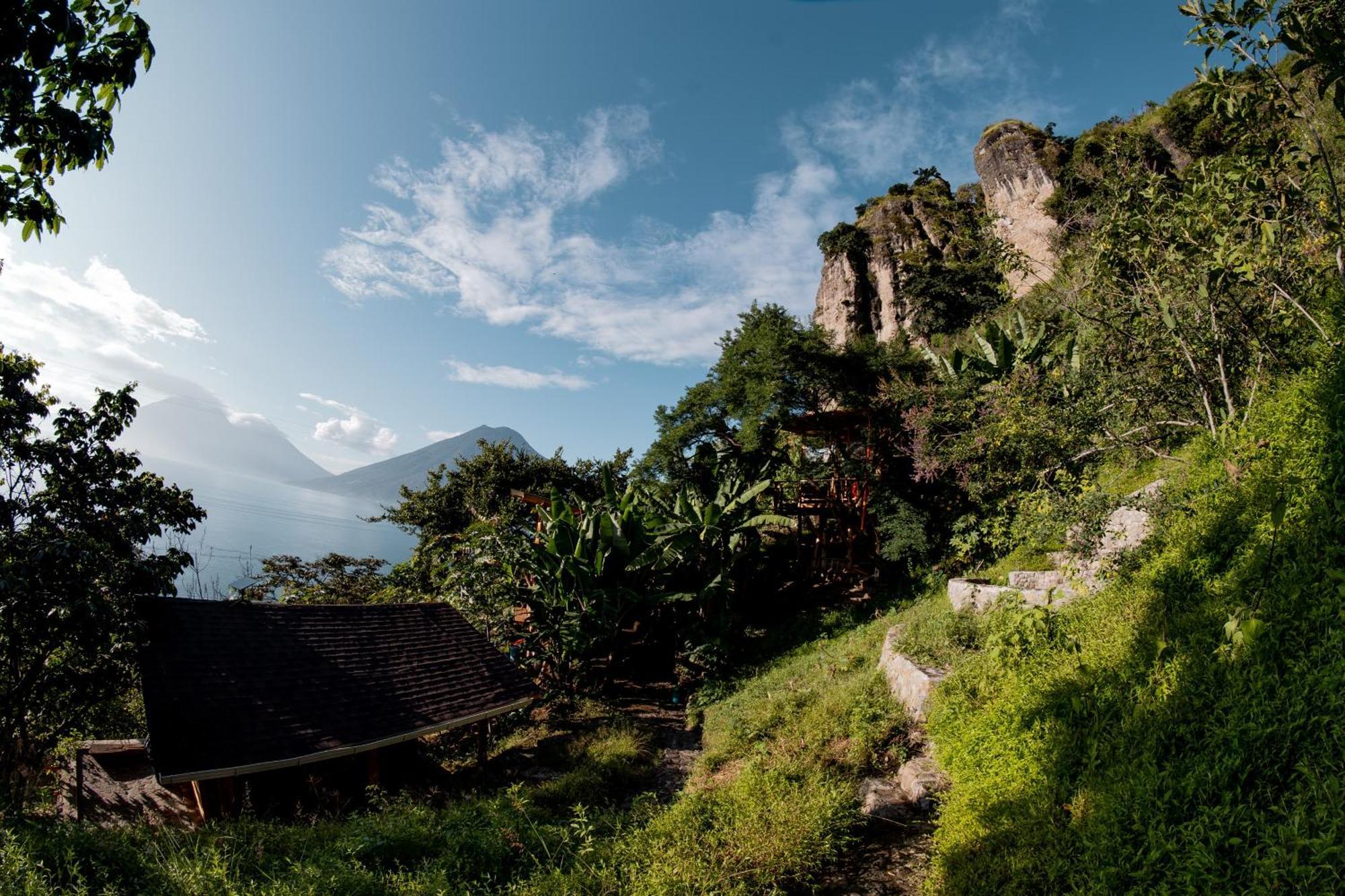 Fuego Atitlan Eco-Hotel San Marcos La Laguna Buitenkant foto