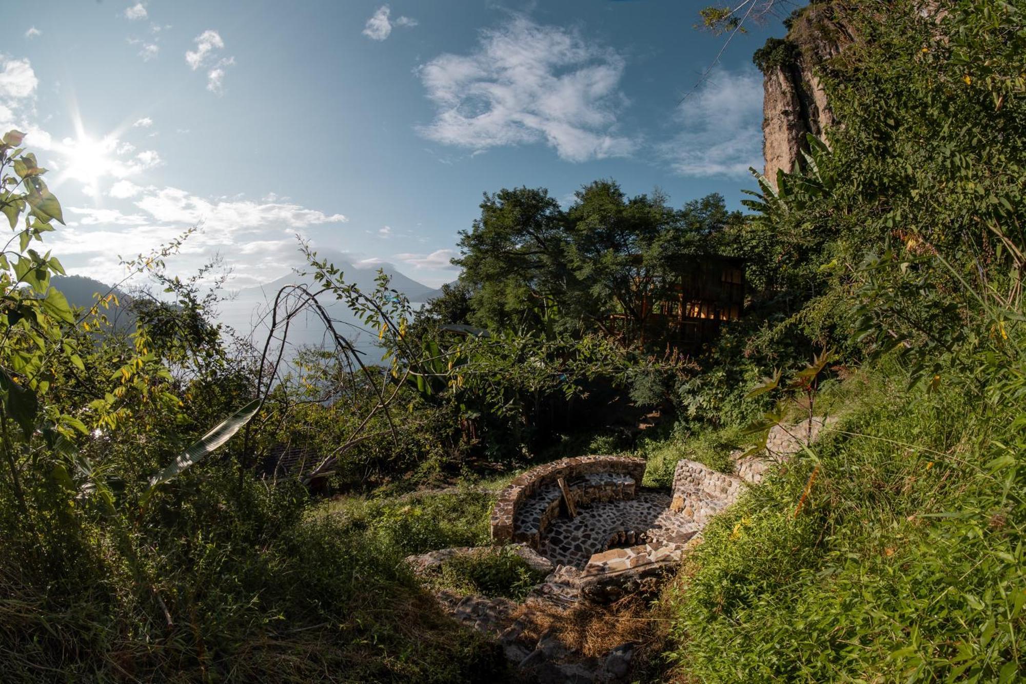 Fuego Atitlan Eco-Hotel San Marcos La Laguna Buitenkant foto