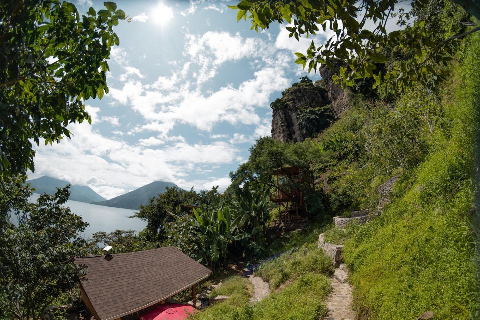 Fuego Atitlan Eco-Hotel San Marcos La Laguna Buitenkant foto